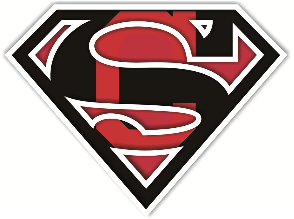Cleveland Indians superman logos iron on heat transfer